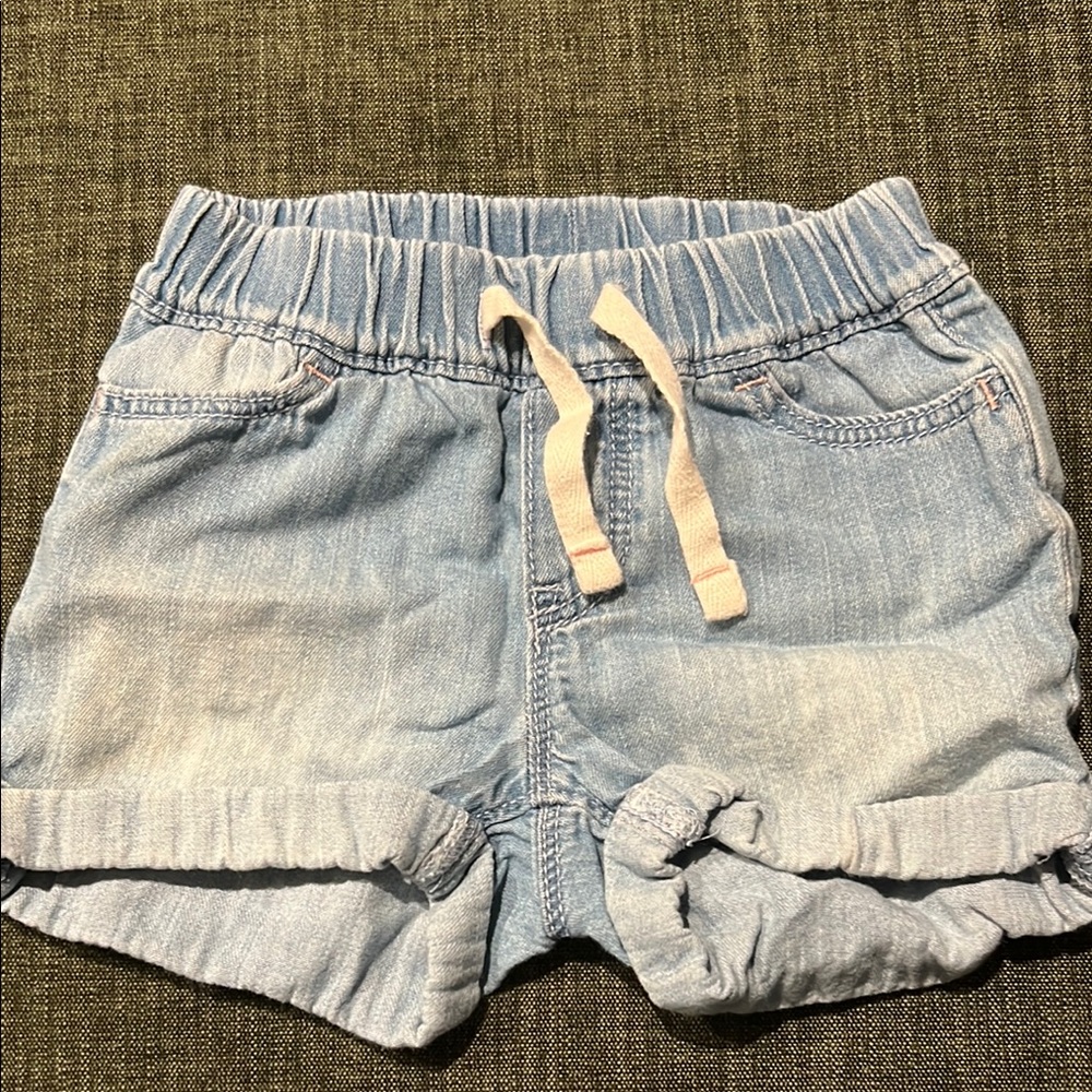 GAP Light Blue Kids Denim Shorts